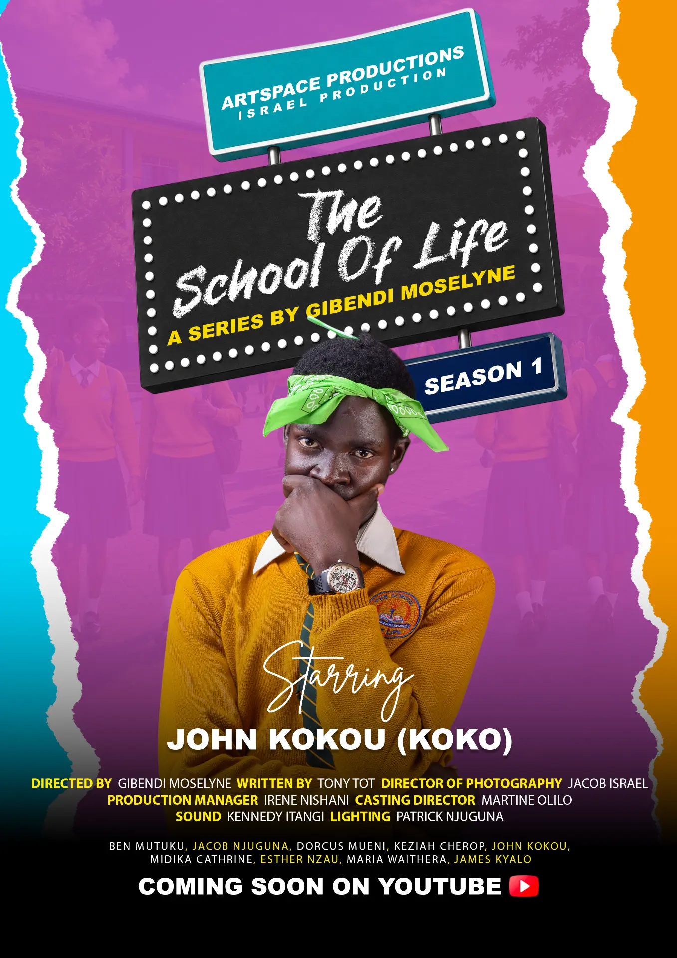 The School of Life poster, John Kokou as Koko