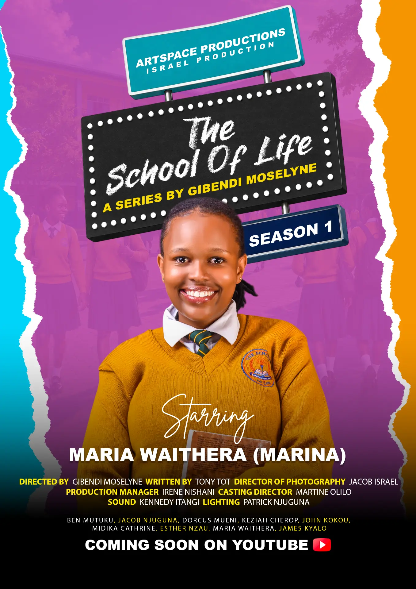 The School of Life poster, Maria Waithera as Marina
