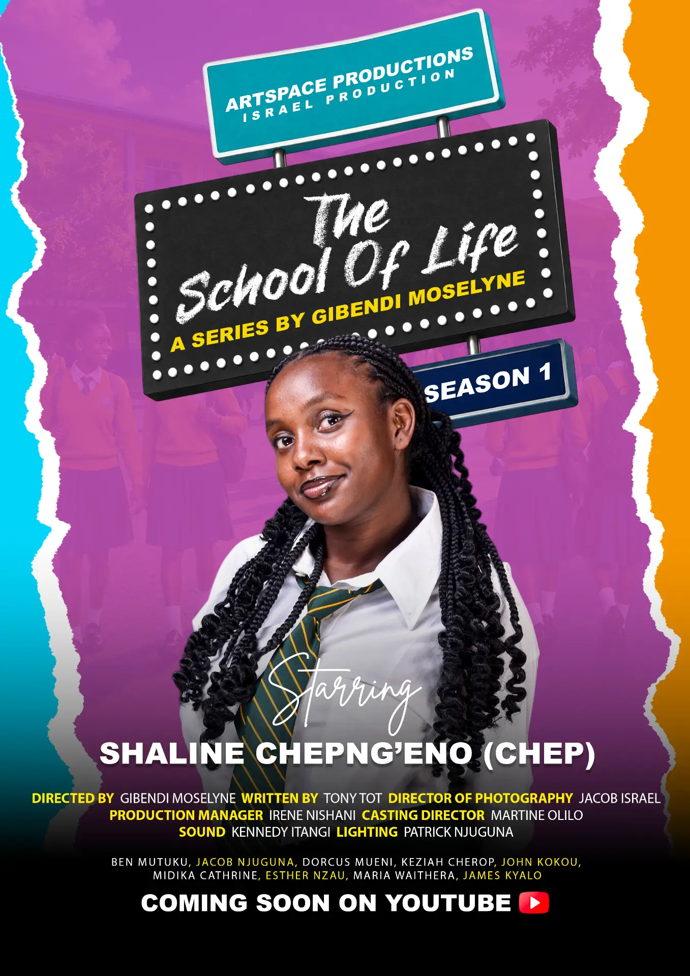 The School of Life poster, Shaline Chepng'eno as Chep