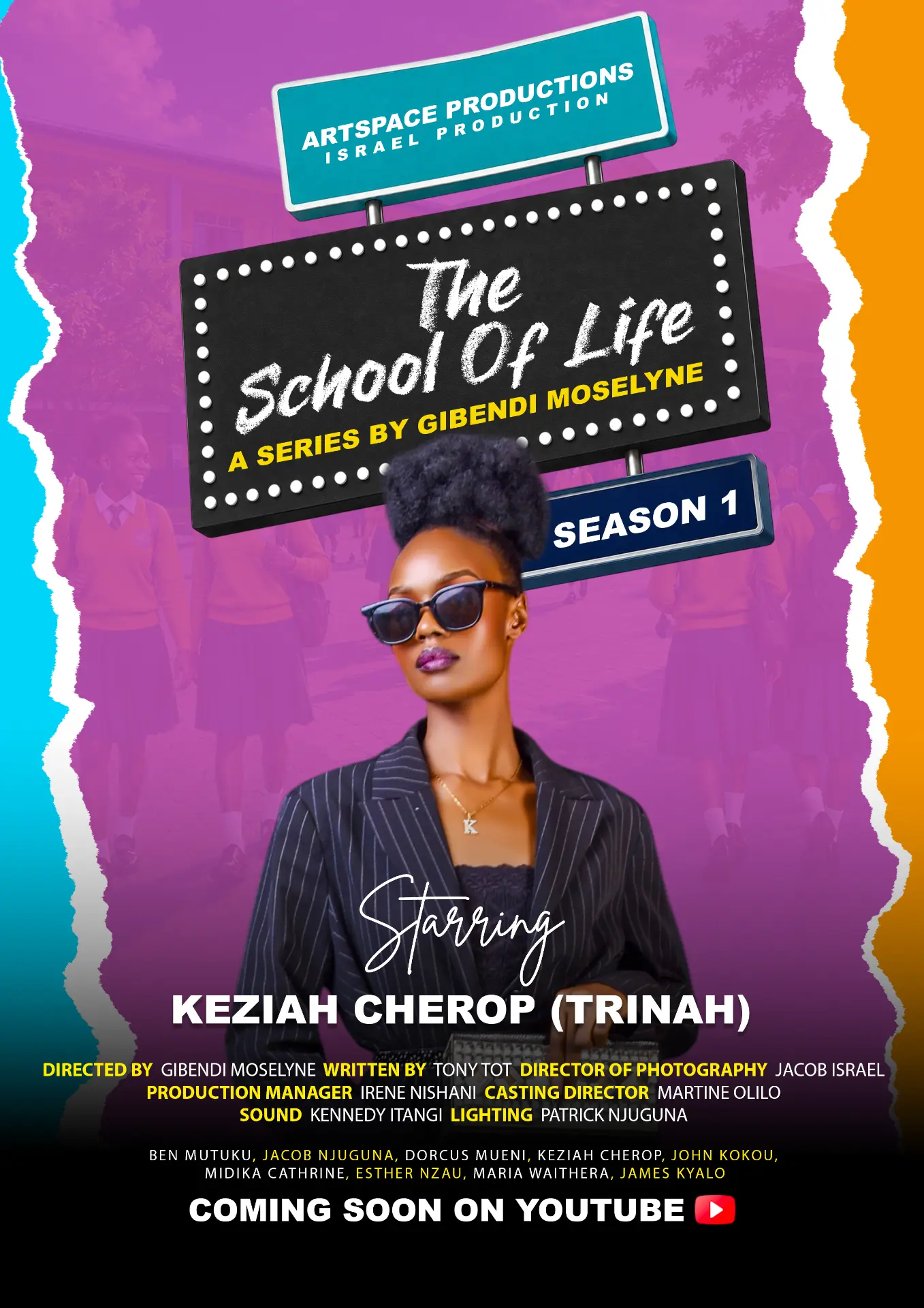The School of Life poster, Keziah Cherop as Trinah