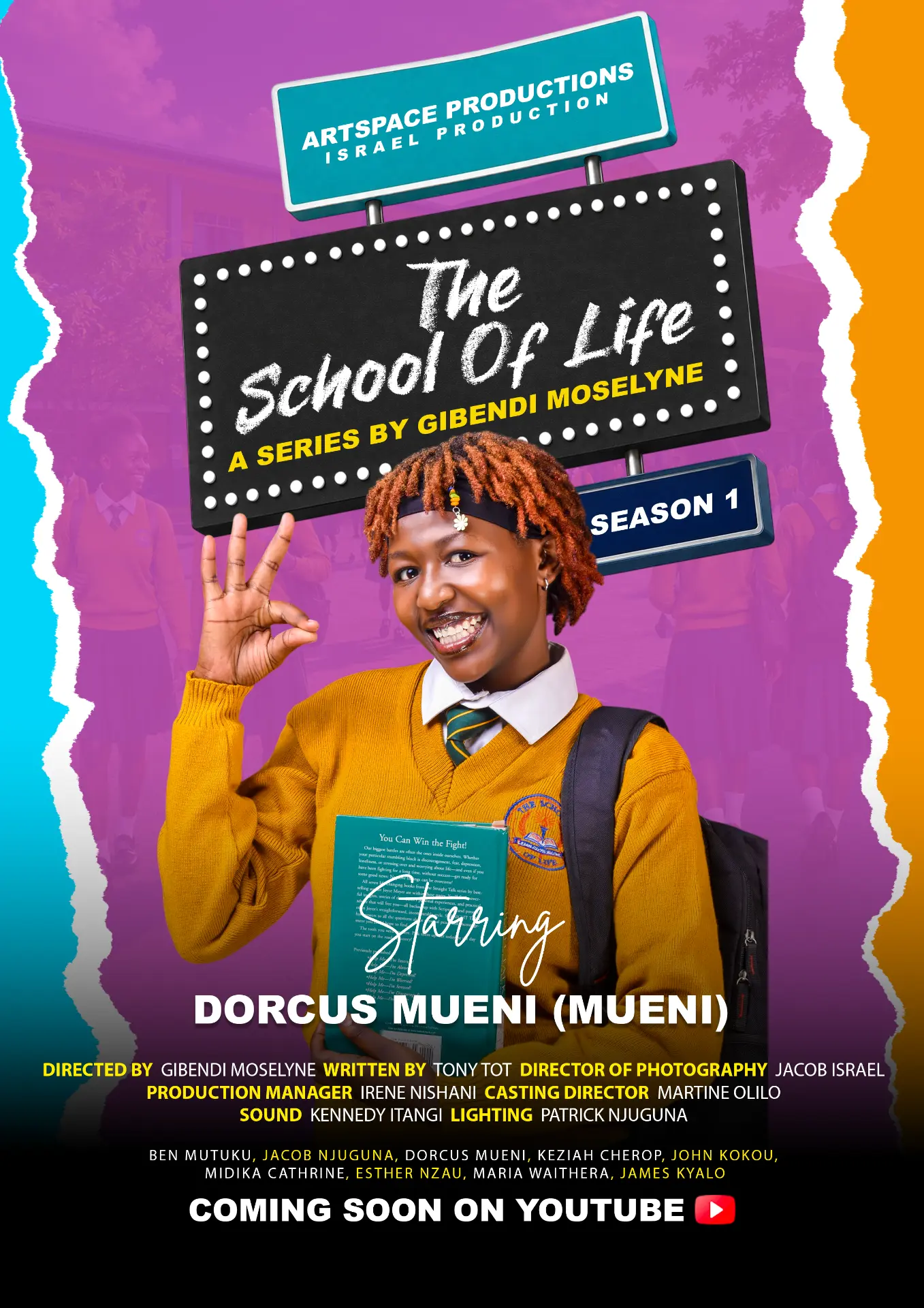 The School of Life poster, Dorcus Mueni as Mueni